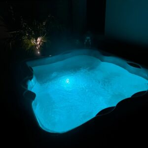 jacuzzi la nuit